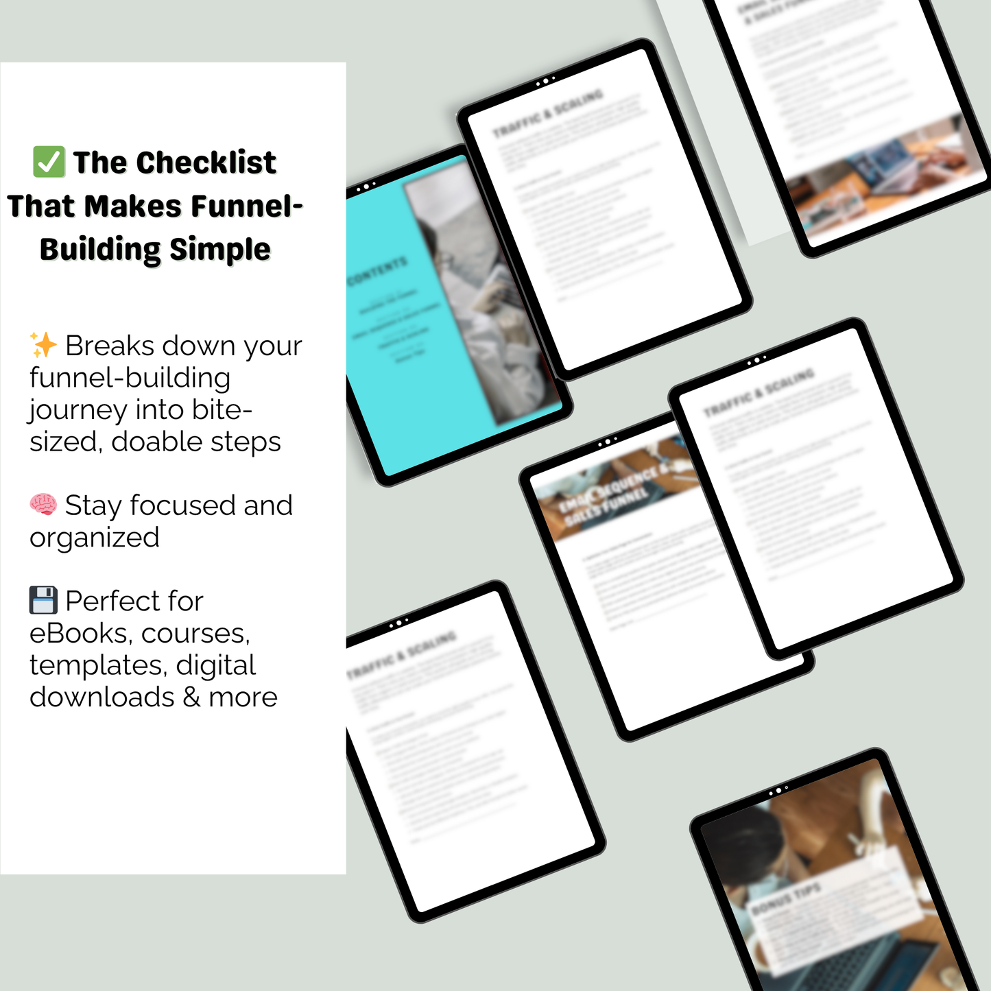 Checklist: Passive Income Funnel
